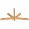 Ekena Millwork Alberta Smooth Timber Gable Bracket, Western Red Cedar, 72"W x 42"H x 3 1/2"D x 3 1/2"F, 14/12 Pitch GBW072X42X0404ALB00SWR - alternate 5